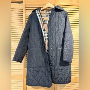Burberry Black Quilted Jacket